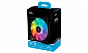 Deepcool CF 120 – 3 in 1 ház hűtő ventilátor RGB LED 12cm 3db (DP-FA-RGB-CF120-3)