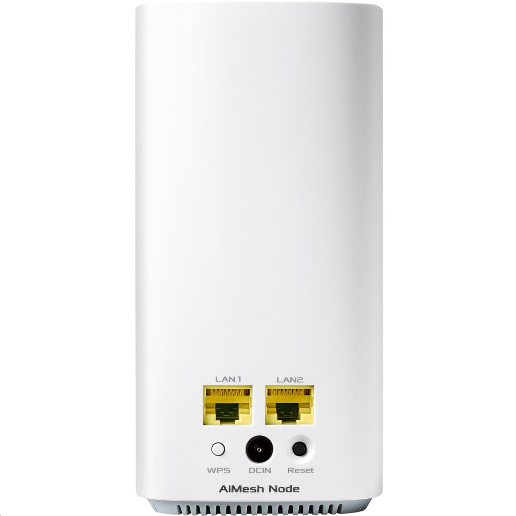 ASUS ZenWiFi Mini CD6 2 darabos fehér AC1500 Mbps Tri-band gigabit AiMesh mesh Wi-Fi router rendszer (90IG05S0-BO9410)