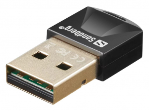Sandberg USB Bluetooth 5.0 Dongle adapter fekete (134-34)