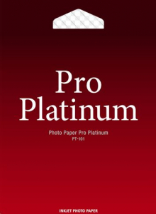 Canon PT101 Pro Platinum fot&oacute;pap&iacute;r 300g A4 20db (2768B016)
