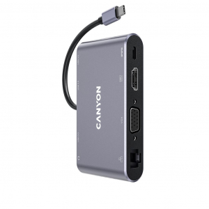 Canyon CNS-TDS14 univerz&aacute;lis notebook dokkol&oacute; USB-C