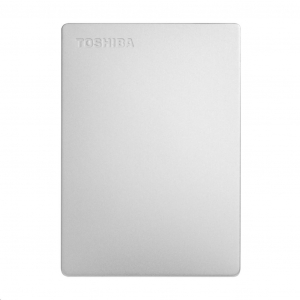 1TB Toshiba 2.5" Canvio Slim külső winchester USB 3.0 ezüst (HDTD310ES3DA)