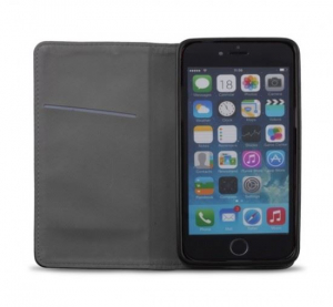 Magnet Samsung Galaxy S8+ m&aacute;gneses flip tok fekete (16735)