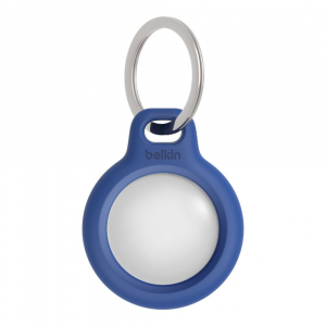 Belkin AirTag tartó kulcskarikával kék (F8W973btBLU)
