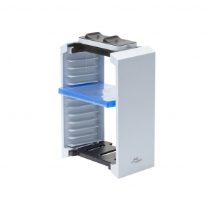 FroggieX Charge & Store PS5 játék tartó és dupla töltő állvány fehér (FX-P5-C2-W)