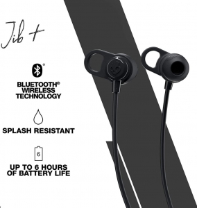 Skullcandy JIB+ Wireless Bluetooth sport fülhallgató fekete (S2JPW-M003)