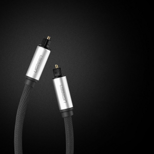 UGREEN Toslink Audio optikai kábel fonott alumínium 3m ezüst (10541)