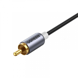 UGREEN CM451 USB-C -->  2x RCA (Cinch) 1.5m fekete (20193)