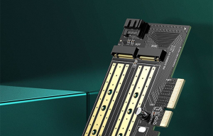 UGREEN PCIe 3.0 x4 az M.2 M-Key + M.2 B-Key adapterhez (70504)