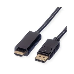Roline DisplayPort apa - HDMI apa k&aacute;bel 2m (11.04.5786-10)
