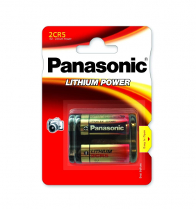 Panasonic 6V 2CR-5L/1BP L&iacute;tium fot&oacute;elem