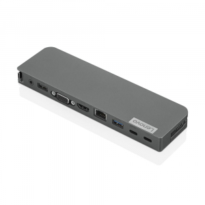 Lenovo USB-C Mini dokkoló állomás szürke (40AU0065EU)