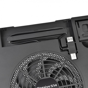Thermaltake CL-N015-PL14BL-A Massive S14 15" notebook hűtő