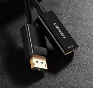 UGREEN MM137 DisplayPort - HDMI adapter fekete (40362 )