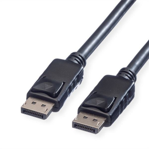 Roline DisplayPort v1.2 apa-apa kábel 1m fekete (11.04.5980-20)