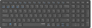 Rapoo E9700M vezeték nélküli (Bluetooth 3.0, 5.0 és 2.4GHz) billentyűzet fekete (217472)