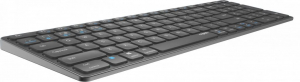 Rapoo E9700M vezeték nélküli (Bluetooth 3.0, 5.0 és 2.4GHz) billentyűzet fekete (217472)
