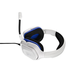 The G-Lab KORP COBALT W gaming headset feh&eacute;r