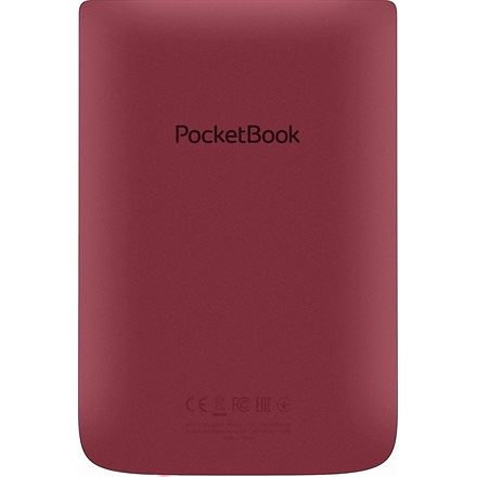 PocketBook PB628 LUX5 e-Book olvasó piros (PB628-R-WW)