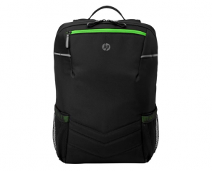 HP Pavilion Gaming 300 17" notebook hátizsák fekete-zöld (6EU56AA)