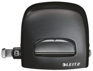 Leitz "Nexxt Style" fém lyukasztó szaténfekete (E50060094)