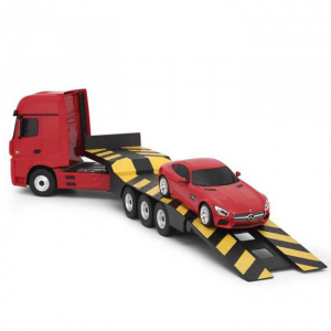 Rastar Mercedes-Benz Actros + AMG GT távirányítós autók (GRA3001)