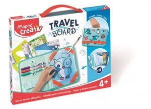 Maped Creativ "Travel Board" kreatív készségfejlesztő tábla utazótáskával  (969310 / IMAC969310)