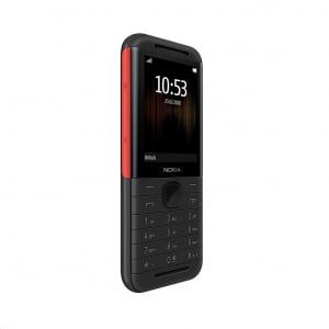 Nokia 5310 Dual-Sim mobiltelefon fekete-piros (16PISX01A01)