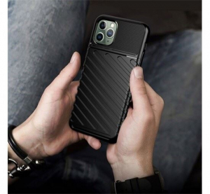Forcell Thunder Apple iPhone 13 Pro hátlap tok fekete (67788)