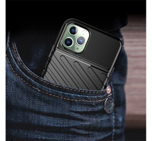 Forcell Thunder Apple iPhone 13 Pro hátlap tok fekete (67788)