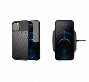 Forcell Thunder Apple iPhone 13 Pro hátlap tok fekete (67788)