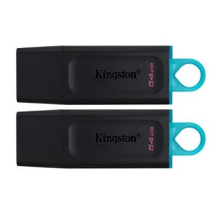 Pen Drive 64GB Kingston DataTraveler Exodia USB 3.2 fekete-zöld 2db/cs (DTX/64GB-2P)