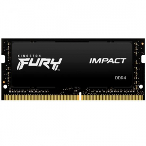 32GB 3200MHz DDR4 RAM Kingston Fury Impact notebook memória CL20 (2x16GB) (KF432S20IBK2/32)