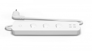 Tesla okos hosszab&iacute;t&oacute; 3 aljzat 4 USB (TSL-SPL-3-4USB)