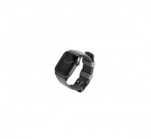 Uniq Linus Airosoft Apple Watch 42/44/45mm szilikon szíj szürke (UNIQ-45MM-LINUSGRY)
