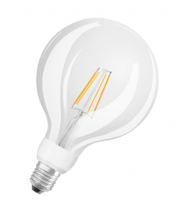 Osram GLOWdim LED fényforrás Nagygömb E27 7W filament meleg fehér (4058075808942)