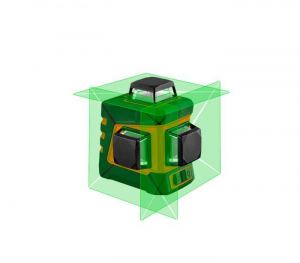 NEO Tools 75-108 Lézeres szintező, zöld lézer, 360fokos, 3D, önbeálló, 20m, mágneses tartóval