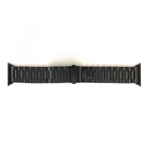 Cellect Apple watch 38/40/41mm f&eacute;m &oacute;rasz&iacute;j fekete (CEL-STRAP-APW38M-BK)