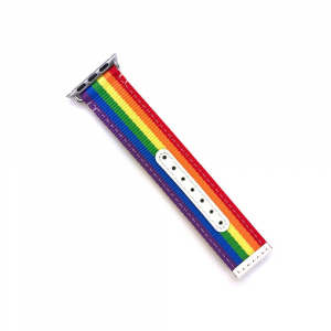 Cellect Apple watch 38/40/41mm sz&ouml;vet &oacute;rasz&iacute;j sziv&aacute;rv&aacute;ny (CEL-STRAP-RAINBOW2)