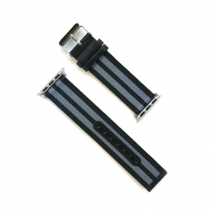 Cellect Apple watch 38/40/41mm sz&ouml;vet &oacute;rasz&iacute;j fekete sz&uuml;rke (CEL-STRAP-RAINBOW3)