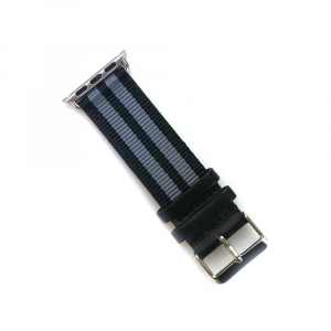 Cellect Apple watch 38/40/41mm sz&ouml;vet &oacute;rasz&iacute;j fekete sz&uuml;rke (CEL-STRAP-RAINBOW3)