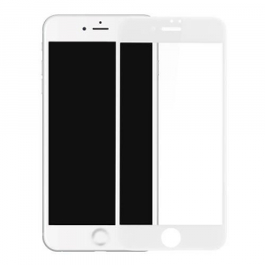 Cellect iPhone SE (2020) full cover üvegfólia fehér kerettel (LCD-IPHSE20-FCGLASSW)
