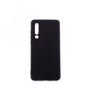 Cellect Huawei P30 vékony szilikon hátlap fekete (TPU-HUA-P30-BK)