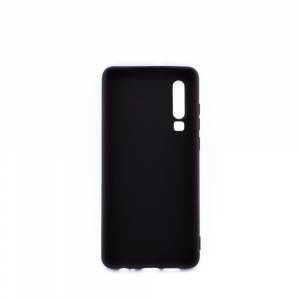 Cellect Huawei P30 vékony szilikon hátlap fekete (TPU-HUA-P30-BK)
