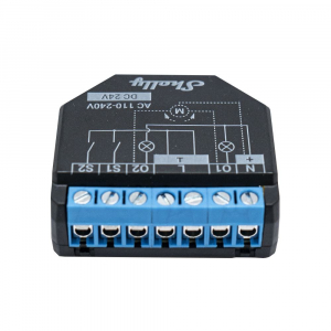 Shelly Plus 2PM Wi-Fi-s okosrel&eacute; &aacute;ramfogyaszt&aacute;s-m&eacute;r&eacute;ssel (ALL-REL-PLUS2PM)