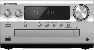 Panasonic SC-PMX802E-S Mikro Hifi fekete-ezüst
