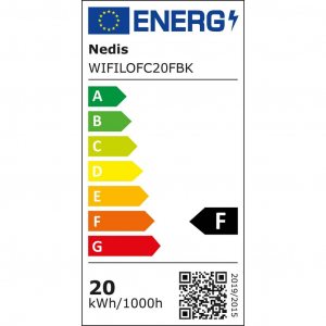 Nedis SmartLife WiFi Intelligens LED reflektor normál 20W RGB/2700-6500K (WIFILOFC20FBK)