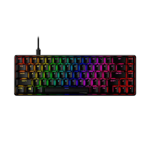 HyperX Alloy Origins 65 Mechanical HX Red Gaming US billentyűzet fekete (4P5D6AA#ABA)