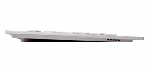 Cherry DW 8000 vezeték nélküli francia billentyűzet + egér ezüst-fehér (JD-0310FR)