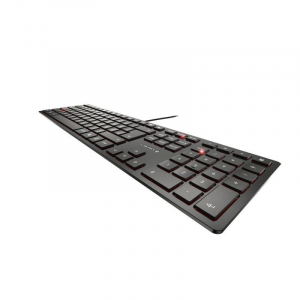 Cherry KC 6000 Slim német billentyűzet fekete (JK-1600DE-2)